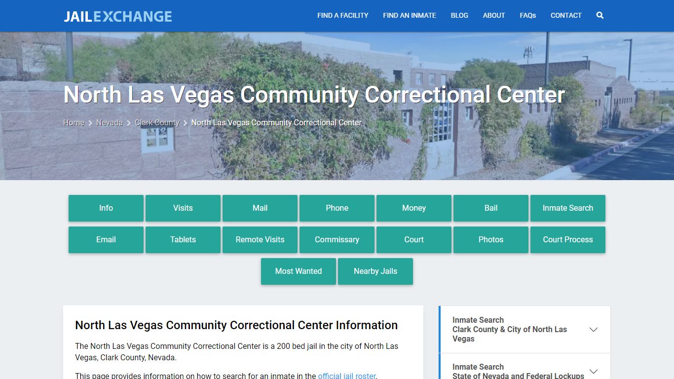 North Las Vegas Community Correctional Center - Jail Exchange